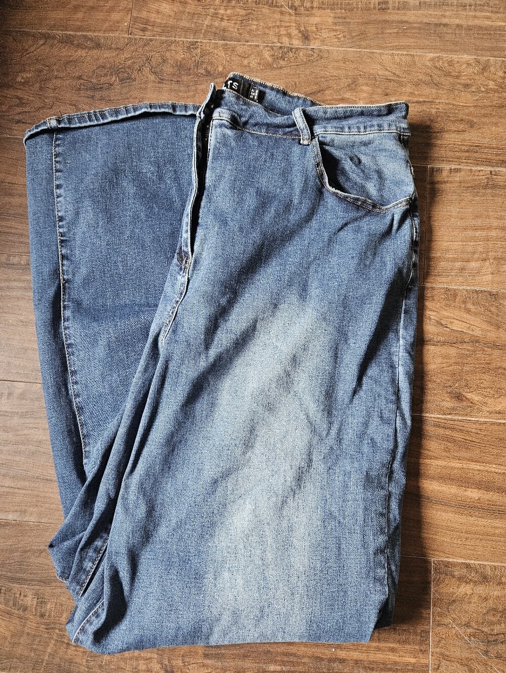 Plus Size Long Tall Sally LTS Stretch Denim Jeans Sz 18L. #D